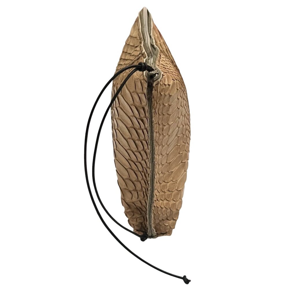 B. May Matte Python Zip Essentials Pouch - image 6